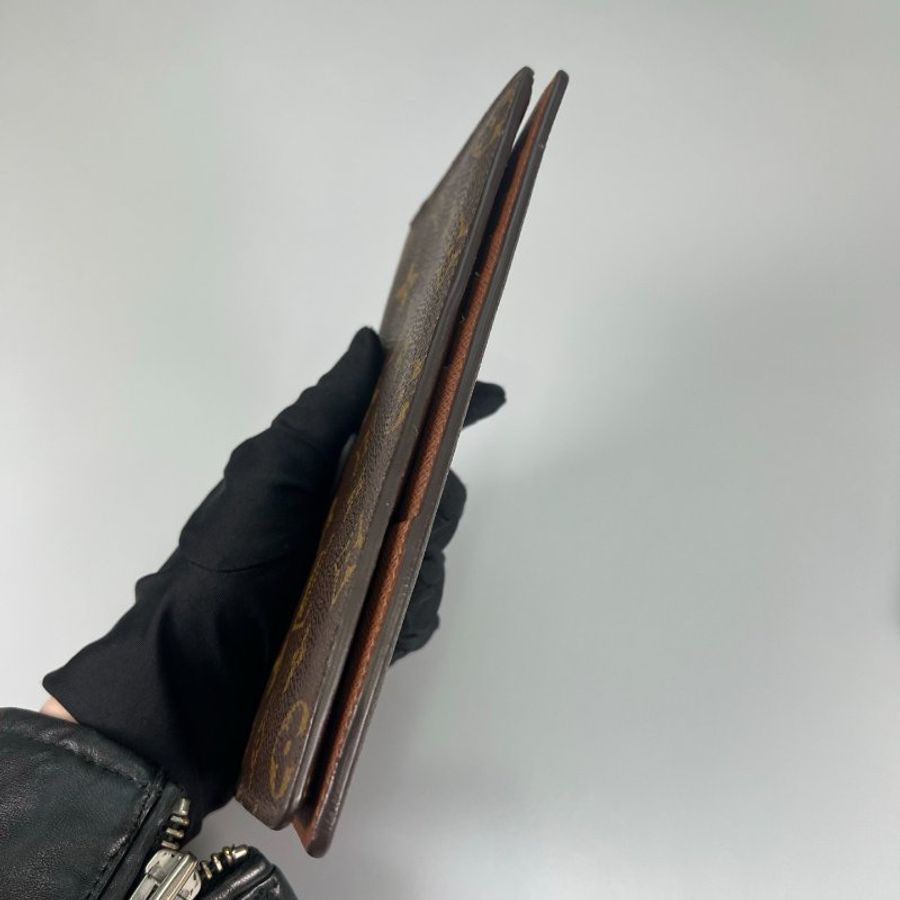 LV M66540 老花Brazza 對開長夾-2