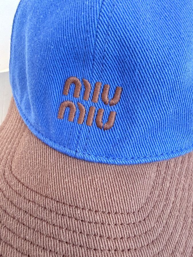 MIU MIU✨拼色卡車司機帽鴨舌帽棒球帽 #M-1