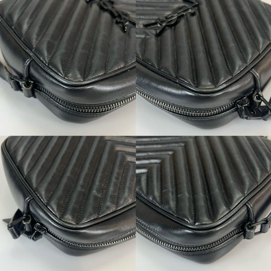 YSL 612544黑SOBLACK流蘇相機包-19