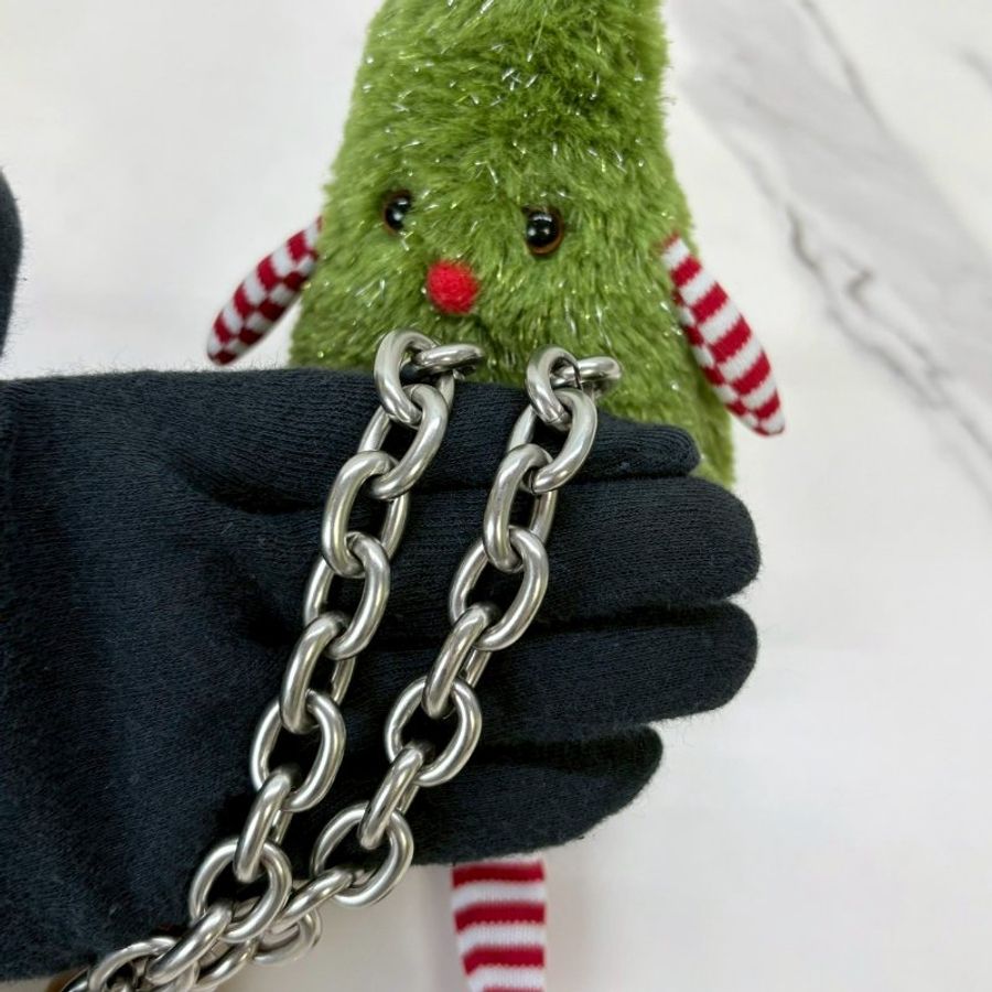 BALENCIAGA Monaco Mini鍊條斜背包-5