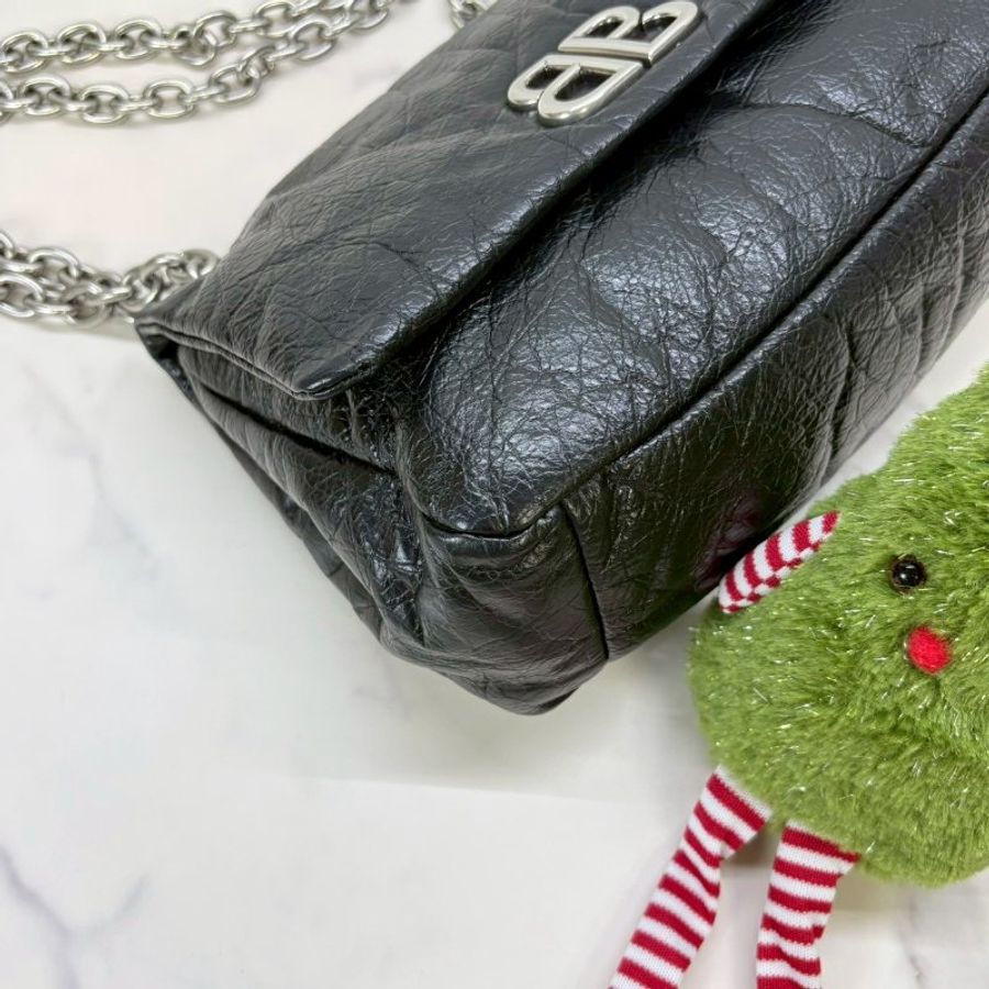 BALENCIAGA Monaco Mini鍊條斜背包-8