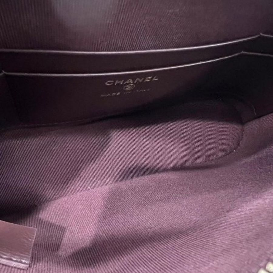 東區正精品㊣CHANEL AP4016近全新香奈兒黑色荔枝牛皮金鍊拉鍊貝殼包斜背包 RZ6554-8