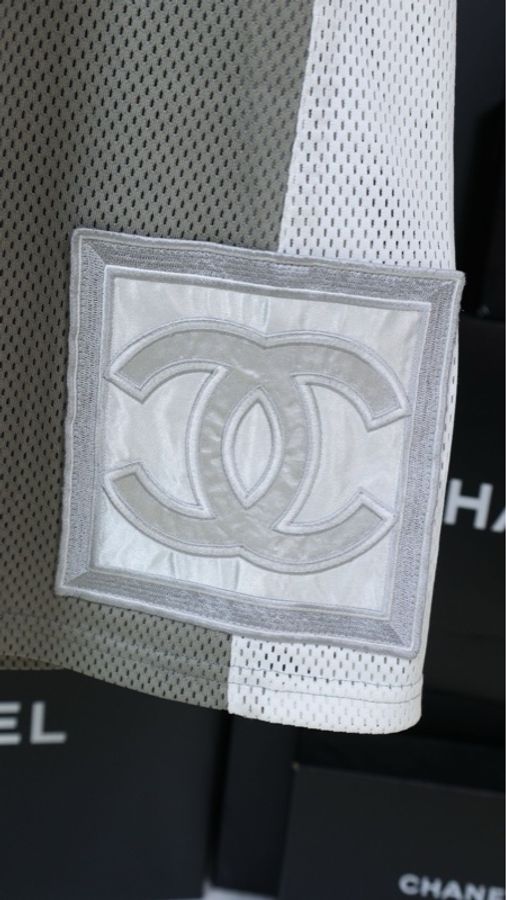 Chanel 04年运动系列5号字母灰色背心马甲-10