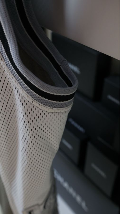 Chanel 04年运动系列5号字母灰色背心马甲-13