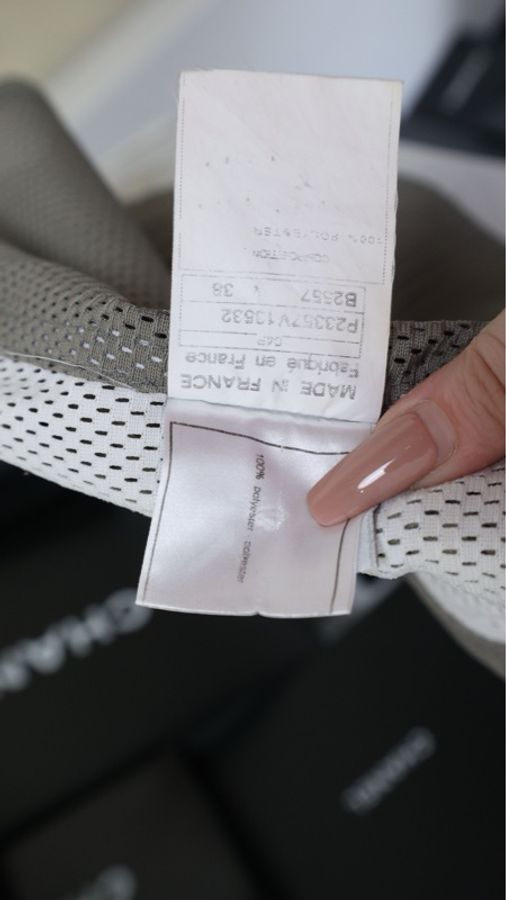Chanel 04年运动系列5号字母灰色背心马甲-15