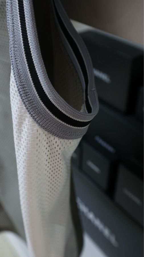 Chanel 04年运动系列5号字母灰色背心马甲-19