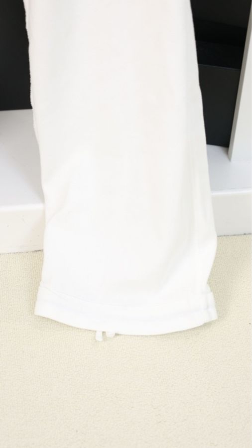 Chanel 05年运动方标系列白色长裤-14