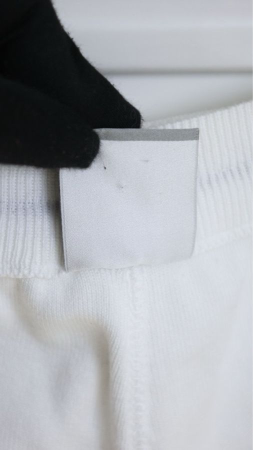 Chanel 05年运动方标系列白色长裤-20
