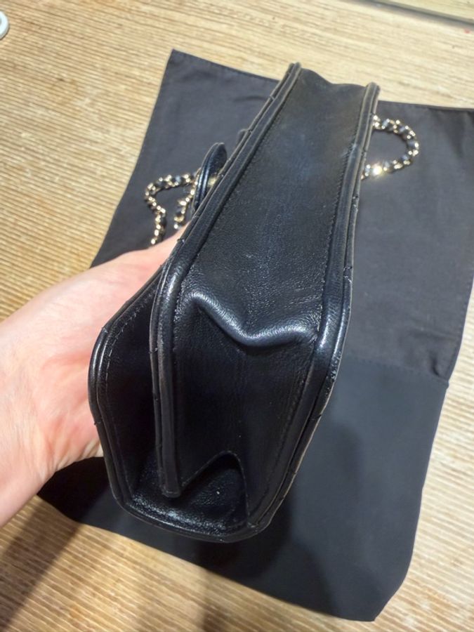 Chanel 香奈兒 Classic Flap經典黑色小包-15