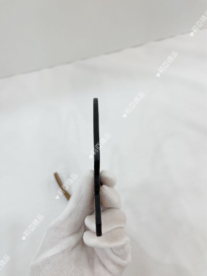 莉亞精品♡ Hermes 棕色馬頭掛飾 二手美品-4