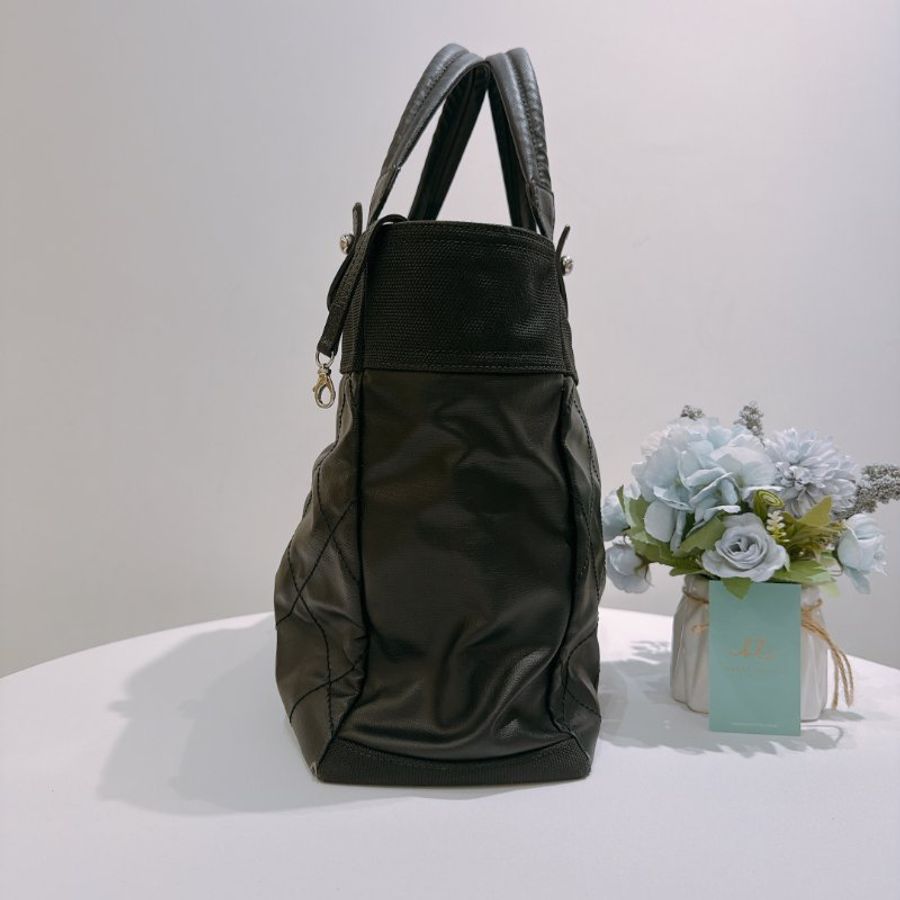 TW4935 Chanel 愛馬仕 托特包 Biarritz Tote Bag MM Canvas-2