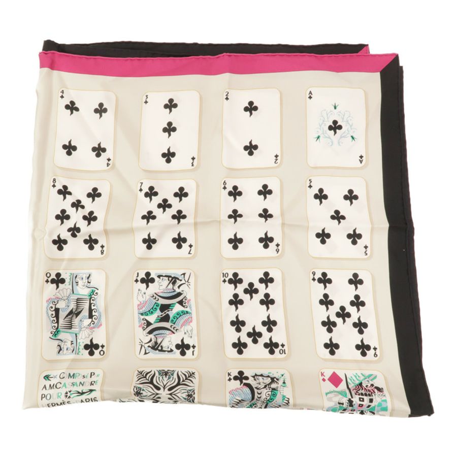 HERMES 絲質Scarf 90x90絲巾-4