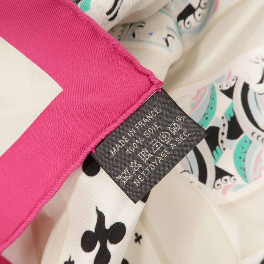 HERMES 絲質Scarf 90x90絲巾-7