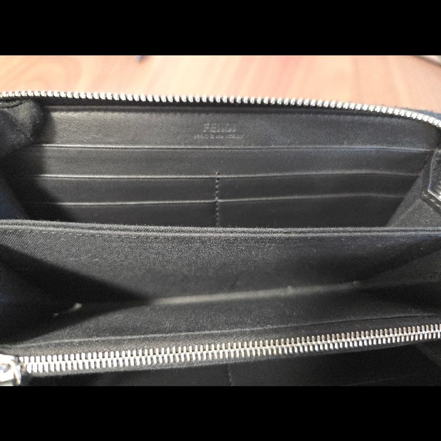 Fendi 迷彩皮革 全拉鍊長夾-13