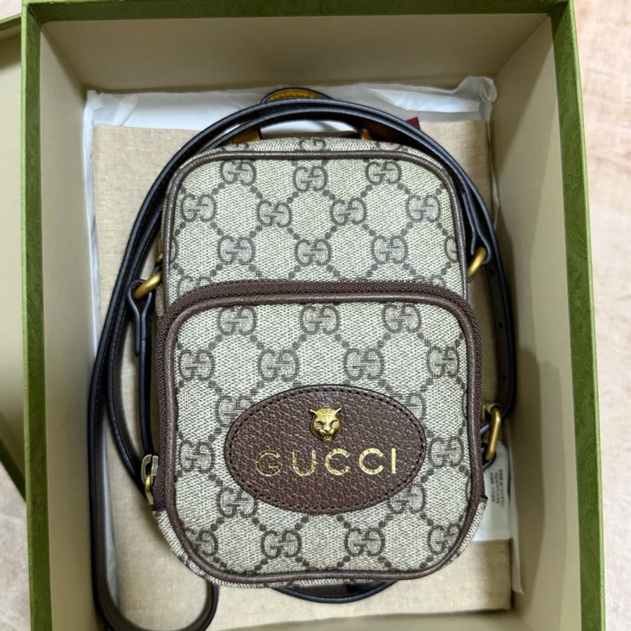⭐️五星推薦⭐️Gucci 虎頭mini相機包-4