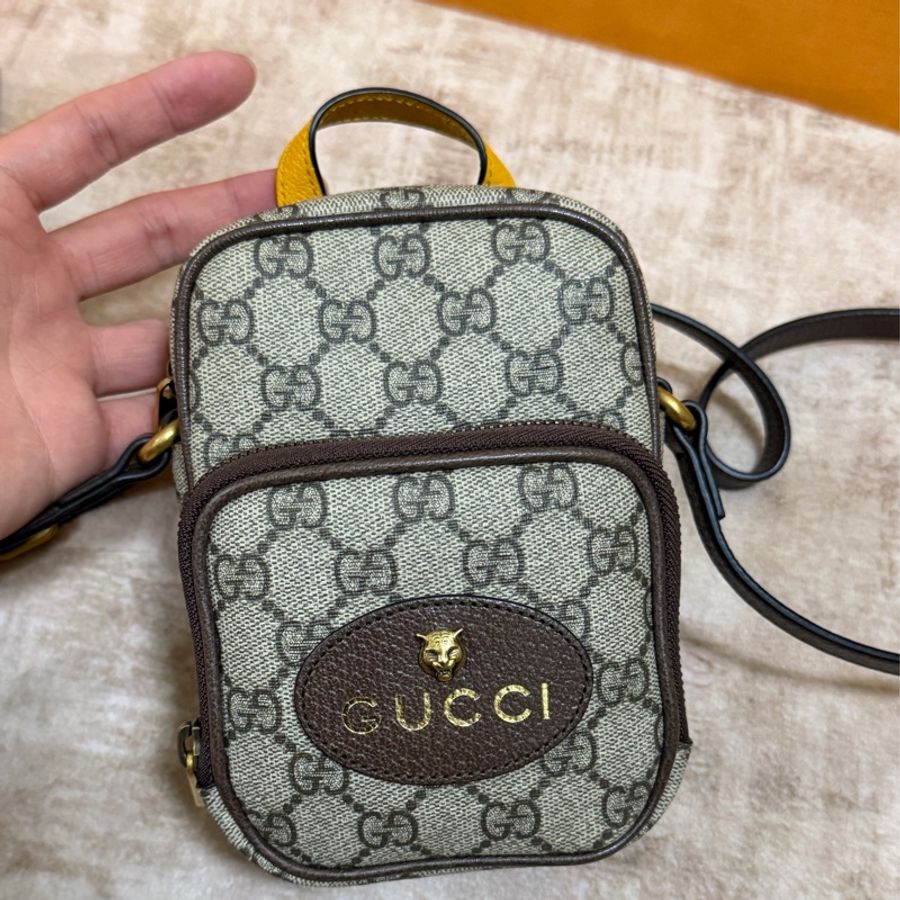 ⭐️五星推薦⭐️Gucci 虎頭mini相機包-5