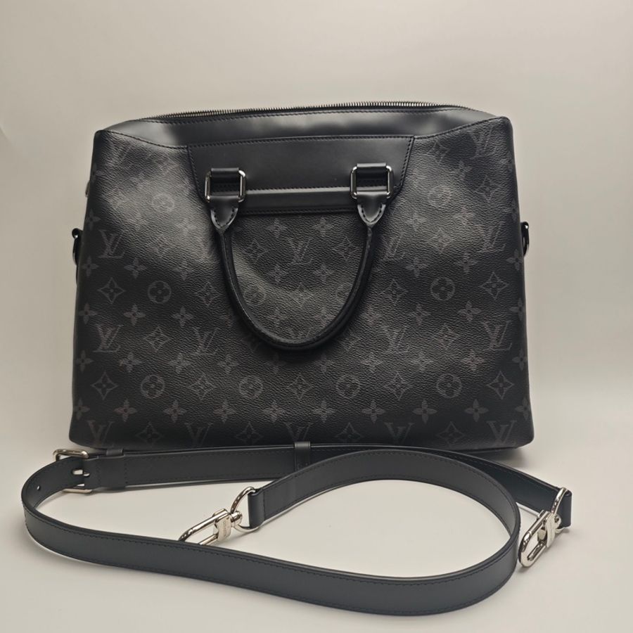 路易威登/Louis Vuitton 手提黑花公文包-1