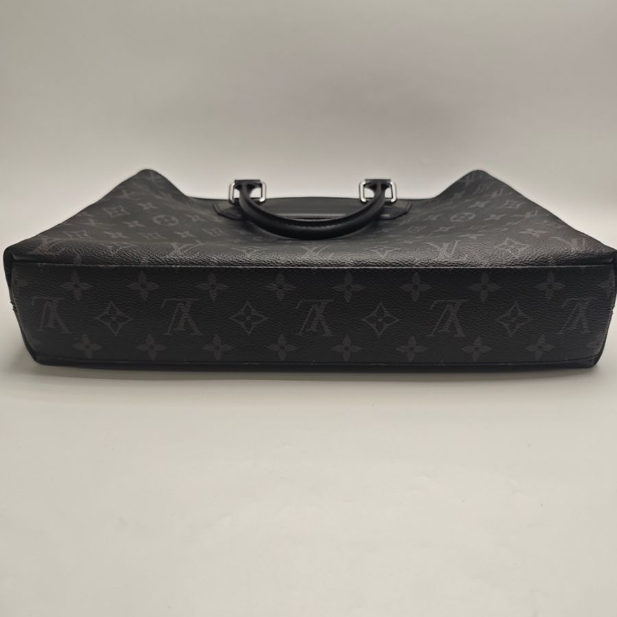 路易威登/Louis Vuitton 手提黑花公文包-6