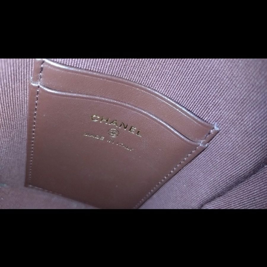 Chanel 金鍊黑色荔枝皮三用迷你後背書包-22