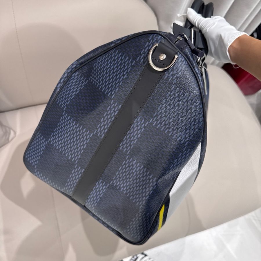 Louis Vuitton 路易威登keepall55美洲杯限量旅行袋 配件:肩帶掛牌-2
