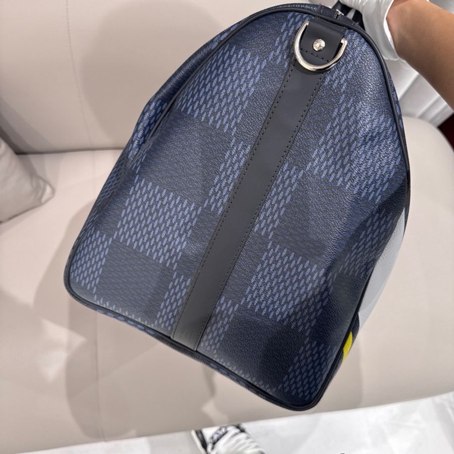Louis Vuitton 路易威登keepall55美洲杯限量旅行袋 配件:肩帶掛牌-3
