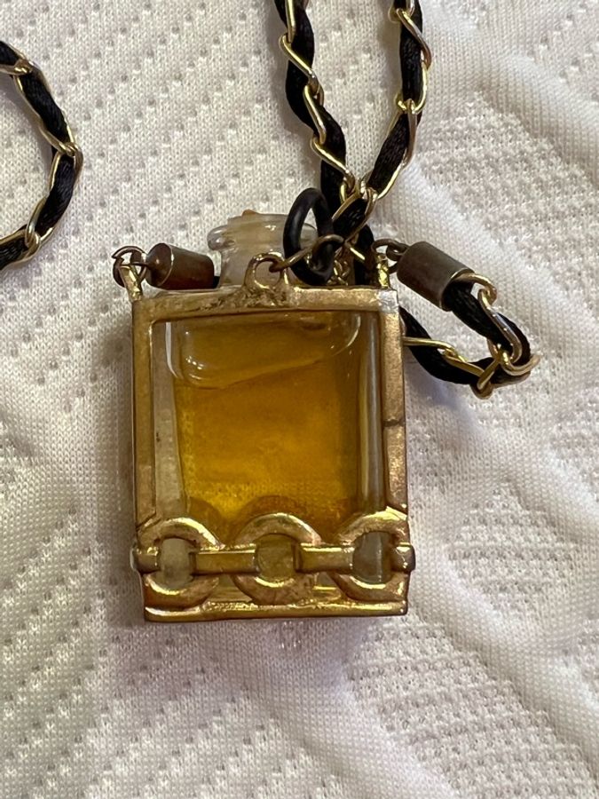 Chanel中古香水瓶項鏈-2