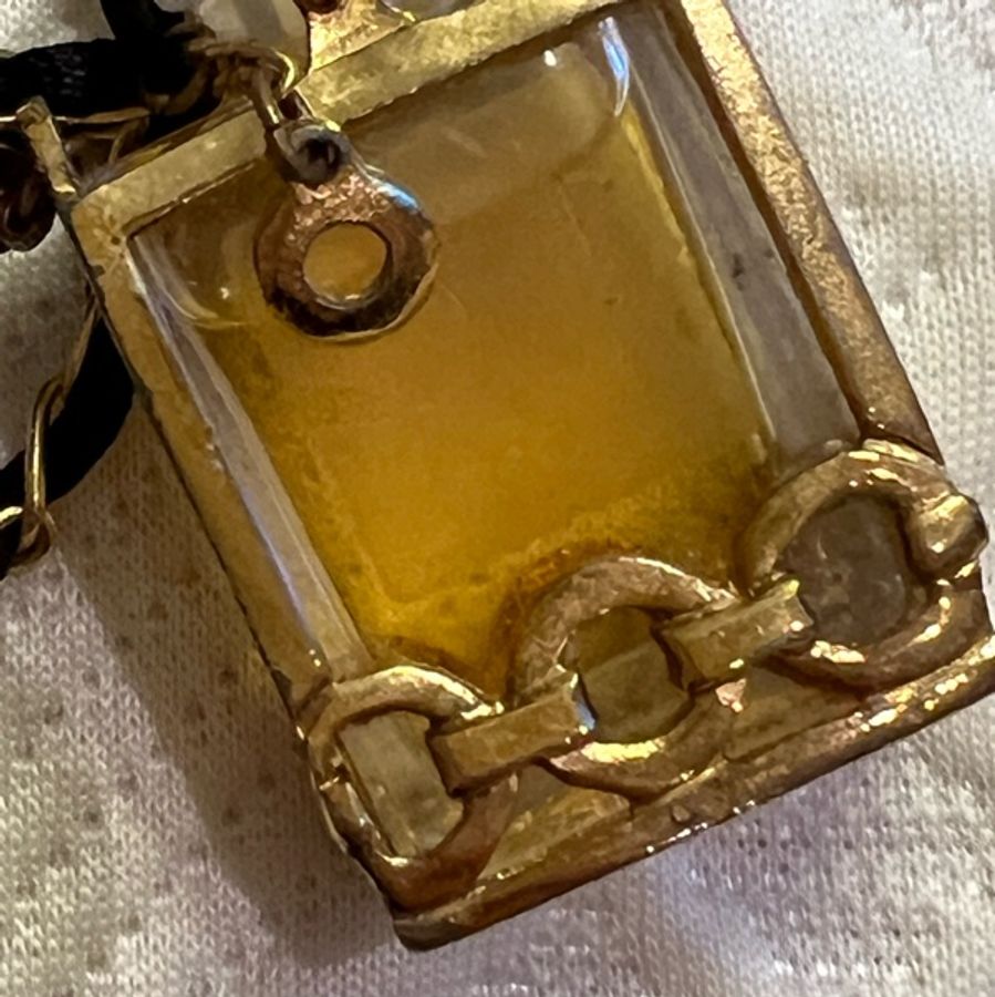 Chanel中古香水瓶項鏈-8