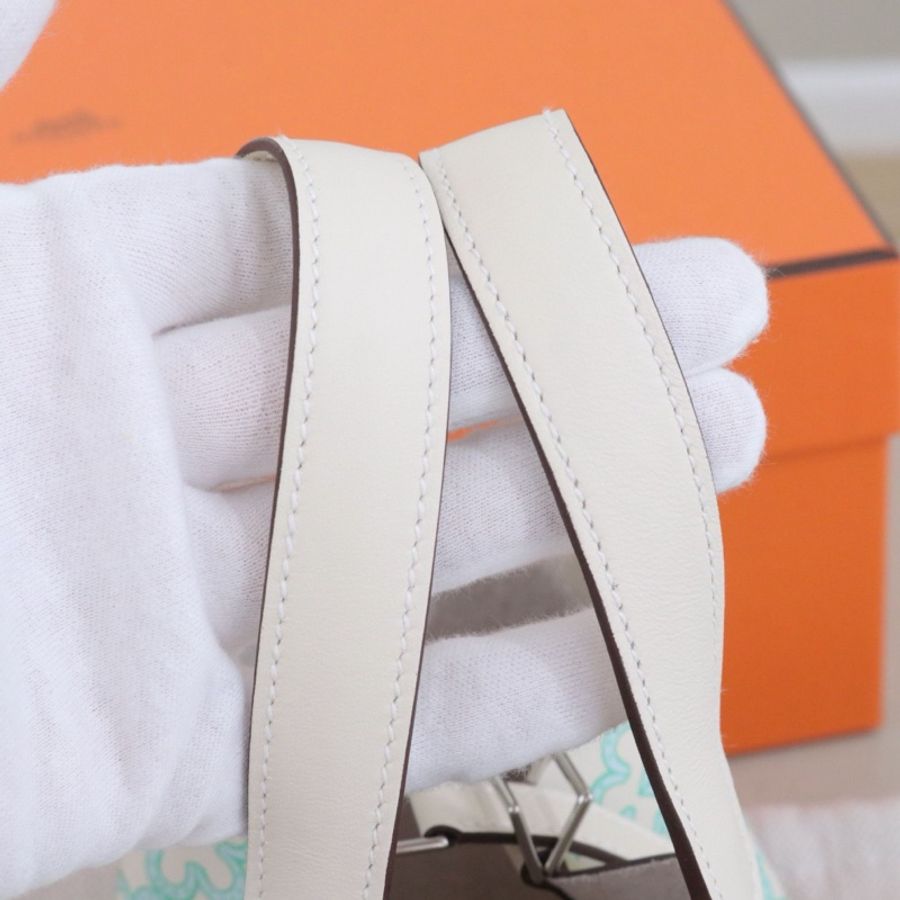 Hermès 愛馬仕 Micro Picotin Lock 14 銀扣菜籃子,U刻 尺寸12.5*10.5*12.5,配件盒子防塵袋吊牌鎖鑰匙-6