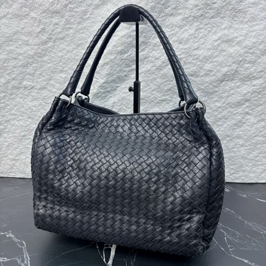 Bottega Veneta 葆蝶家 黑色托特-0