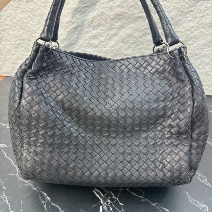 Bottega Veneta 葆蝶家 黑色托特-3