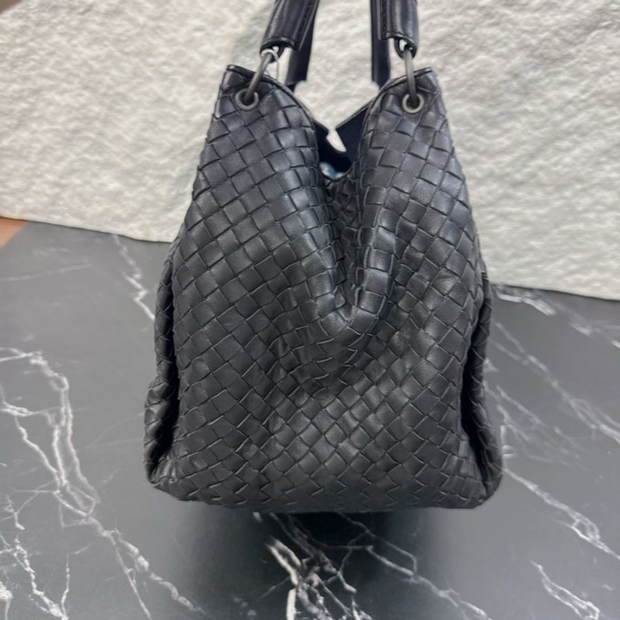 Bottega Veneta 葆蝶家 黑色托特-4