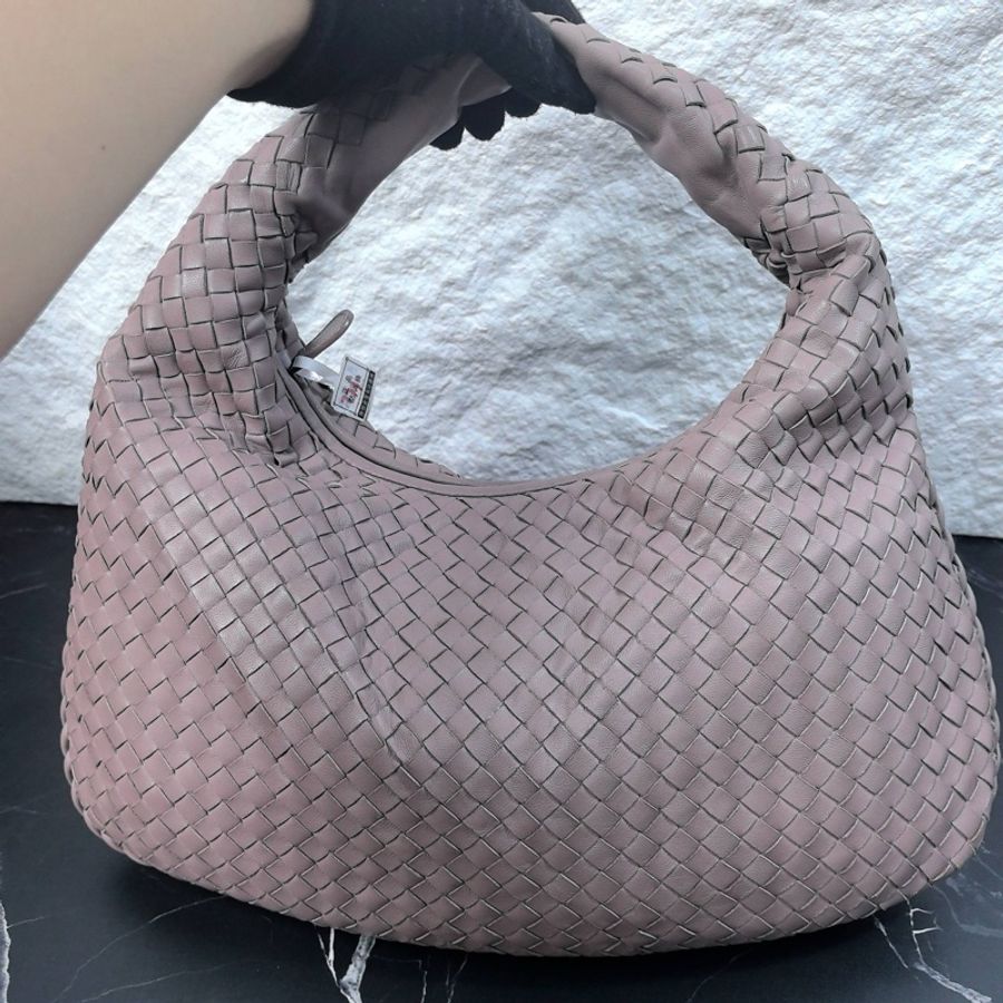 Bottega Veneta 葆蝶家 藕粉色和尚小號-2