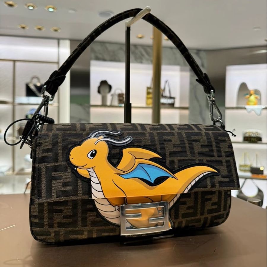 Fendi + FRGMT + POKÉMON+程瀟丨Fendi新款 法棍-4