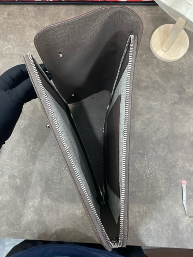 愛馬仕 Hermes 灰色公文包 C刻 尺寸:長37.5寬2高27-9