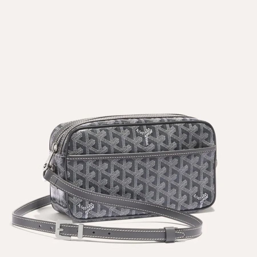 Goyard 戈雅 小號包 Goyardine 帆布 13 x 6.5 x 22-4