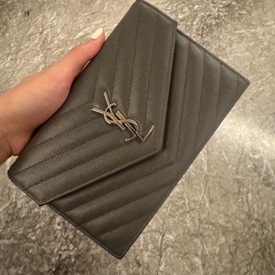 YSL WOC 灰色 小號-1