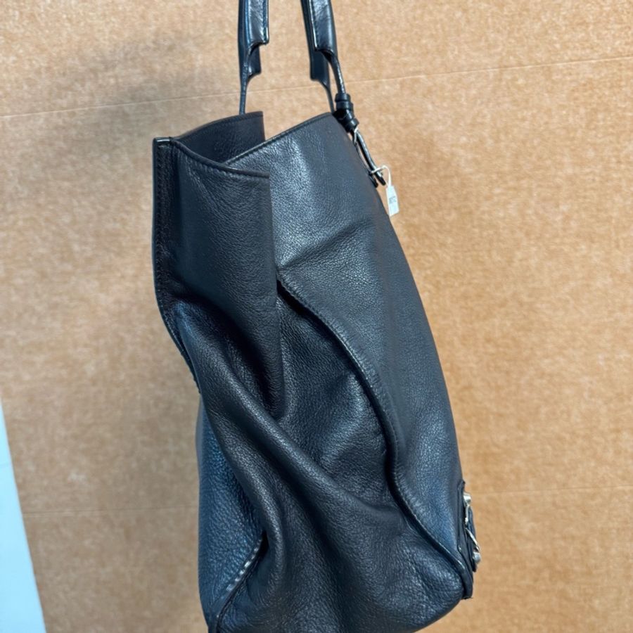 Balenciaga • 經典黑色Papier牛皮機車托特包-6