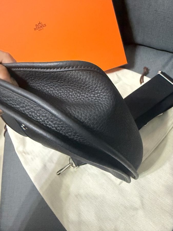 Hermes 愛馬仕 Evelyn 29 黑色熱門金剛色 全新-3