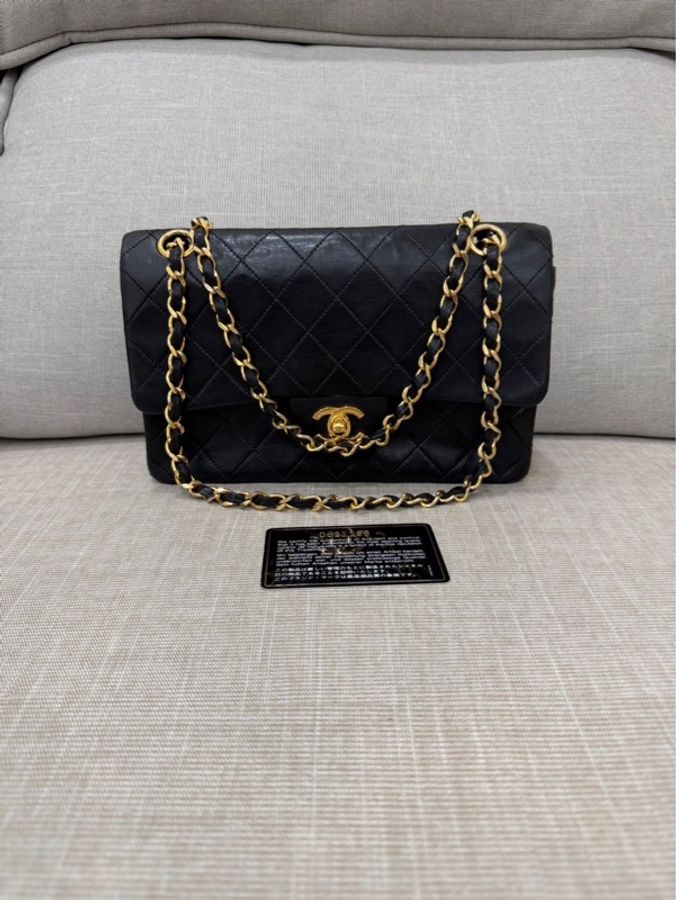 Chanel 香奈兒CF23 vintage黑金-6