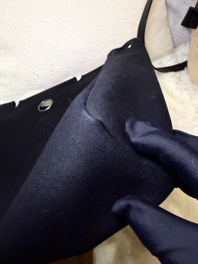 Hermes/ Herbag 31/ 米黑編織-13