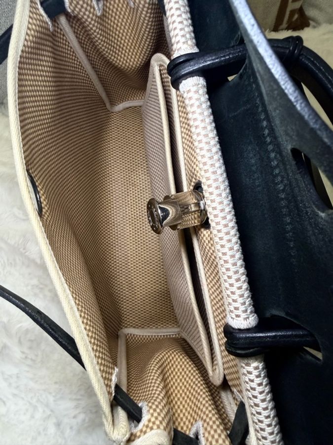 Hermes/ Herbag 31/ 米黑編織-26