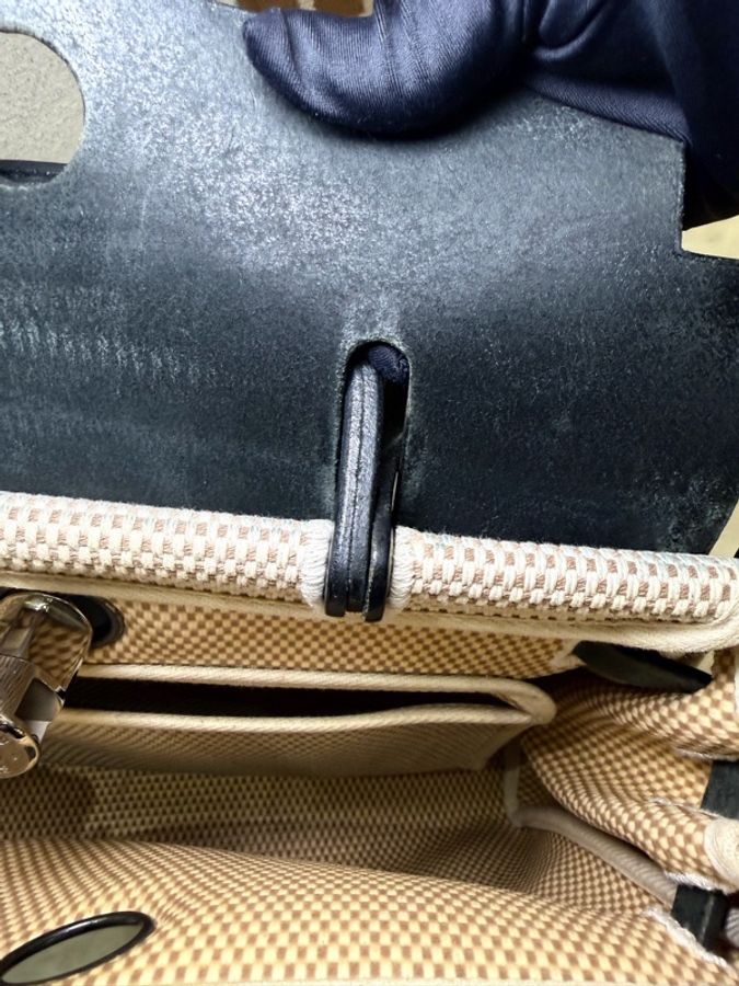 Hermes/ Herbag 31/ 米黑編織-31