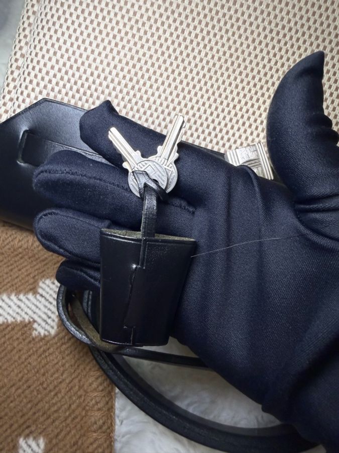 Hermes/ Herbag 31/ 米黑編織-36