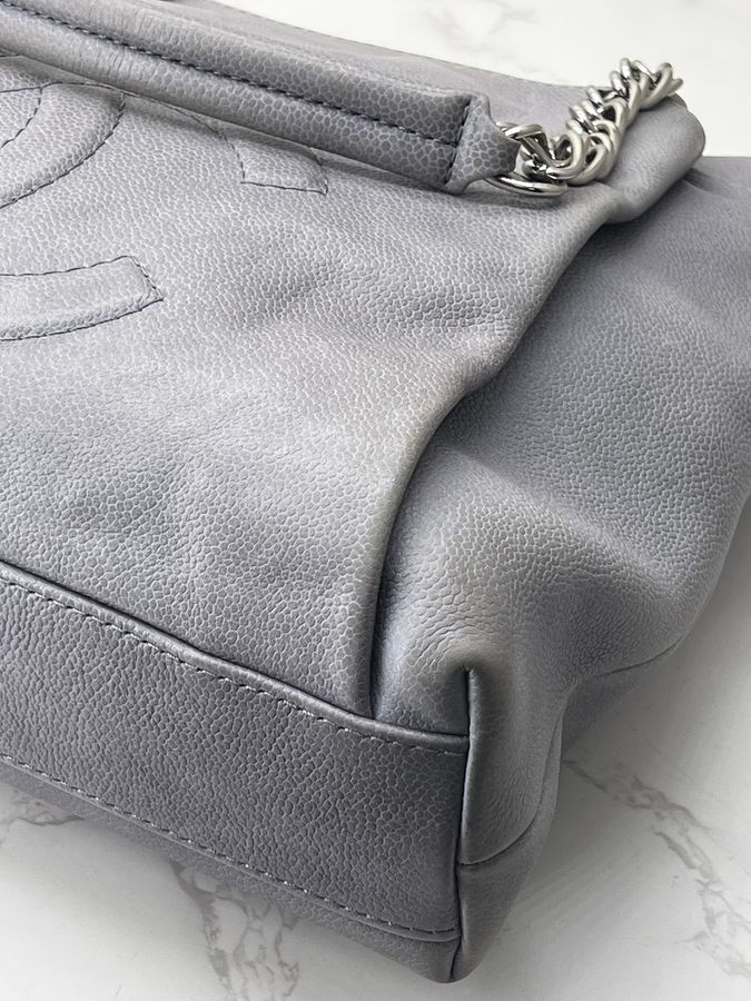 香緹國際精品 CHANEL 灰色 Tote bag 1176-1