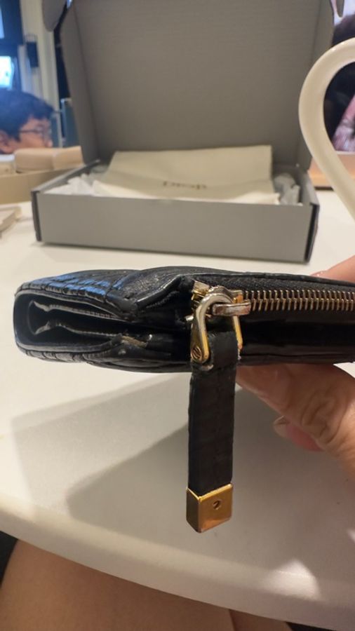 Dior小羊皮短夾有零錢袋-14