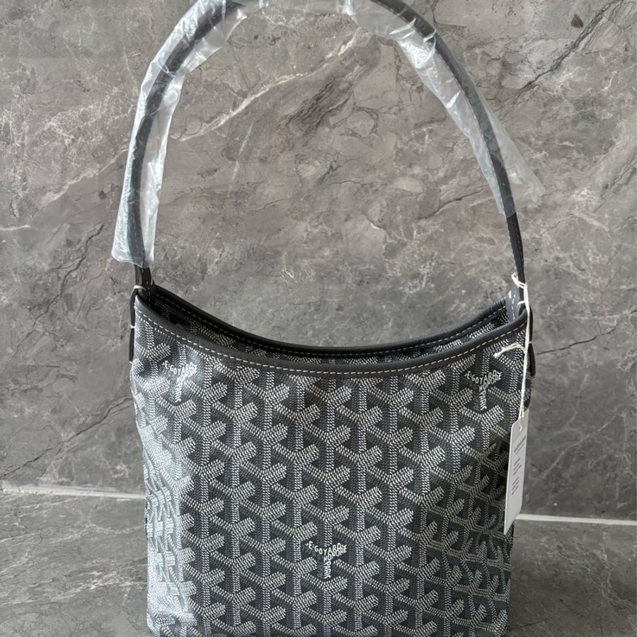 戈雅Goyard mini 迷你hobo 灰色-0