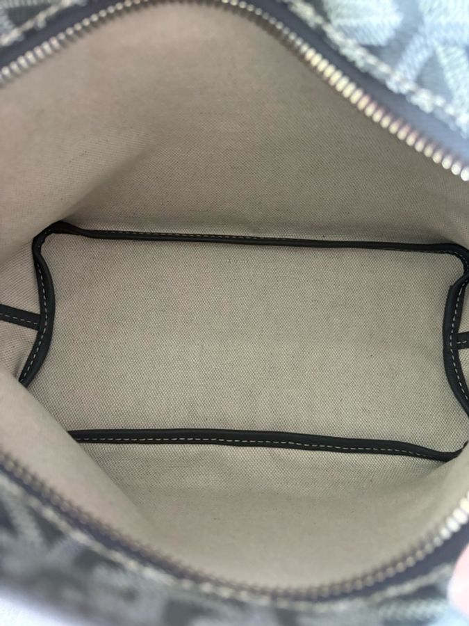 戈雅Goyard mini 迷你hobo 灰色-4