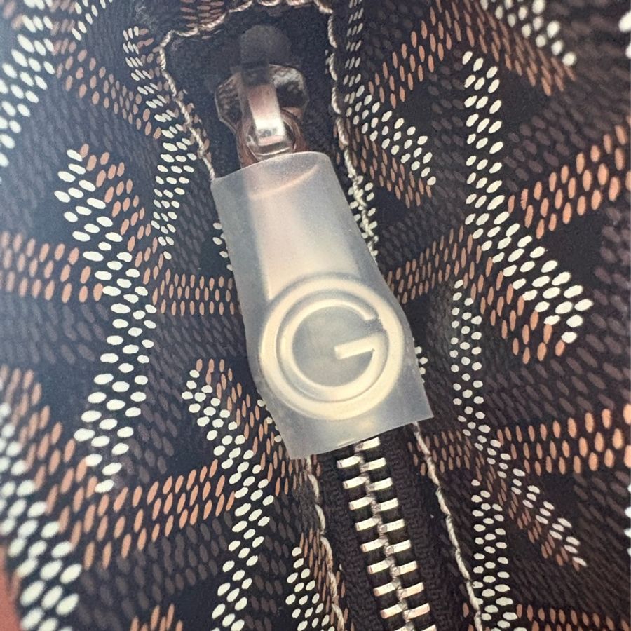 戈雅Goyard mini 迷你hobo 黑棕色-2