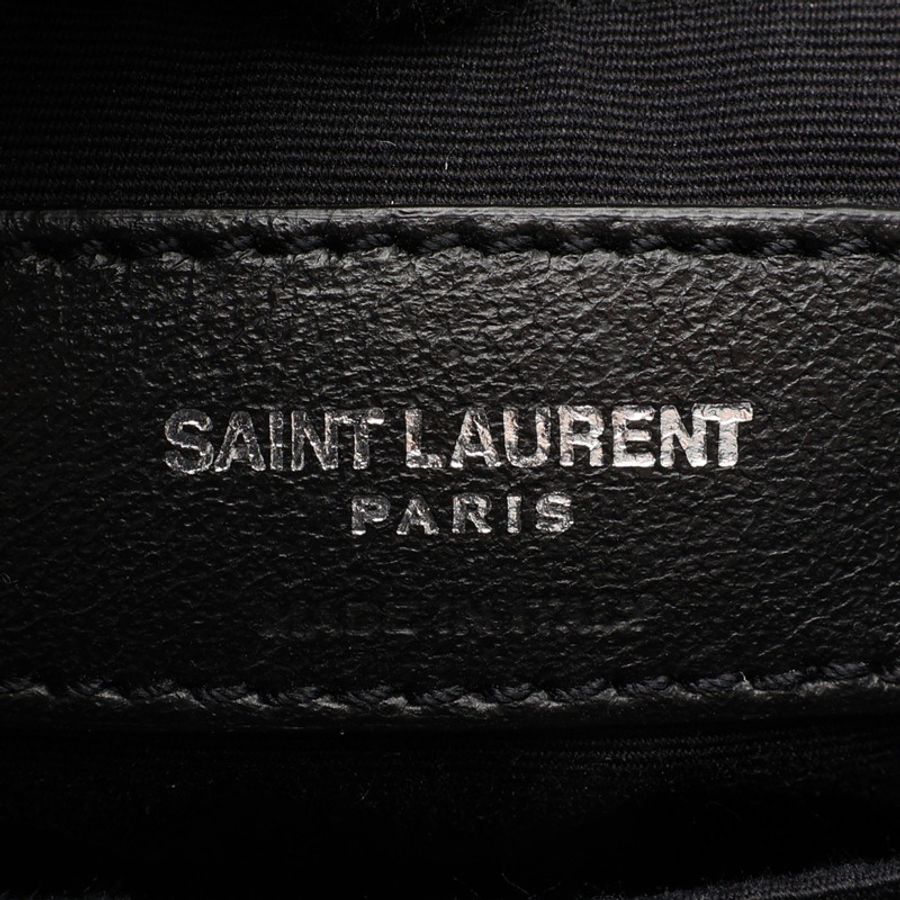SAINT LAURENT YSL 聖羅蘭 Loulou Backpack 後背包 黑色 牛皮 487219 487219-4