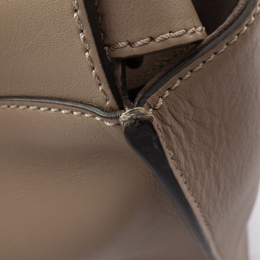 FENDI 芬迪 Peekaboo 兩用包 灰色 牛皮 8BN210-12